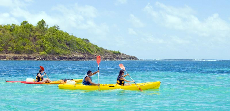 kayak-antielles-mer-turquoise