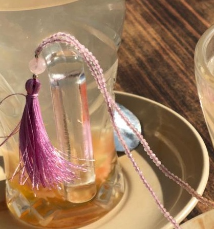 mala quartz rose